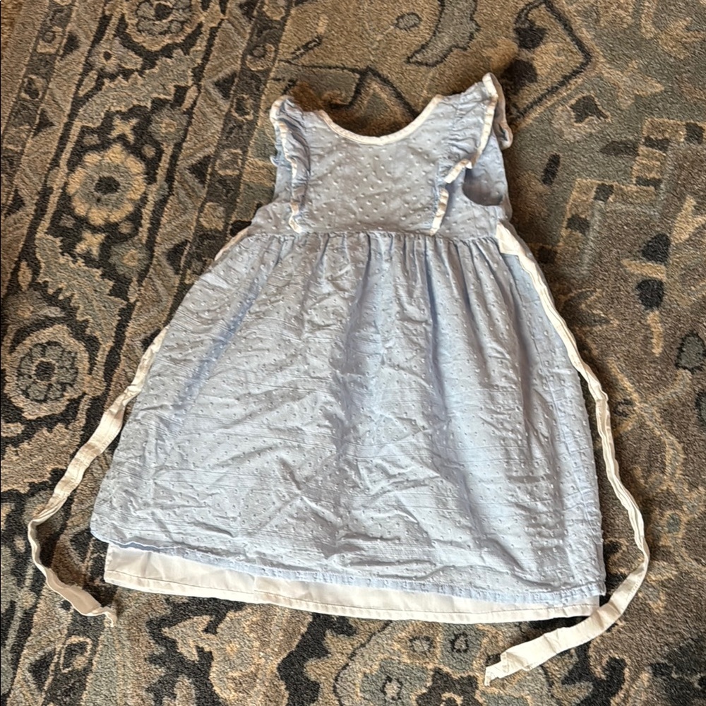 Charming Blue Kids Dress-Edgehill